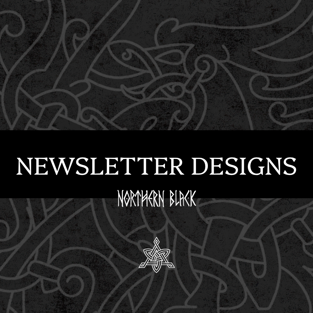 Northern Black Newsletter Free Designs