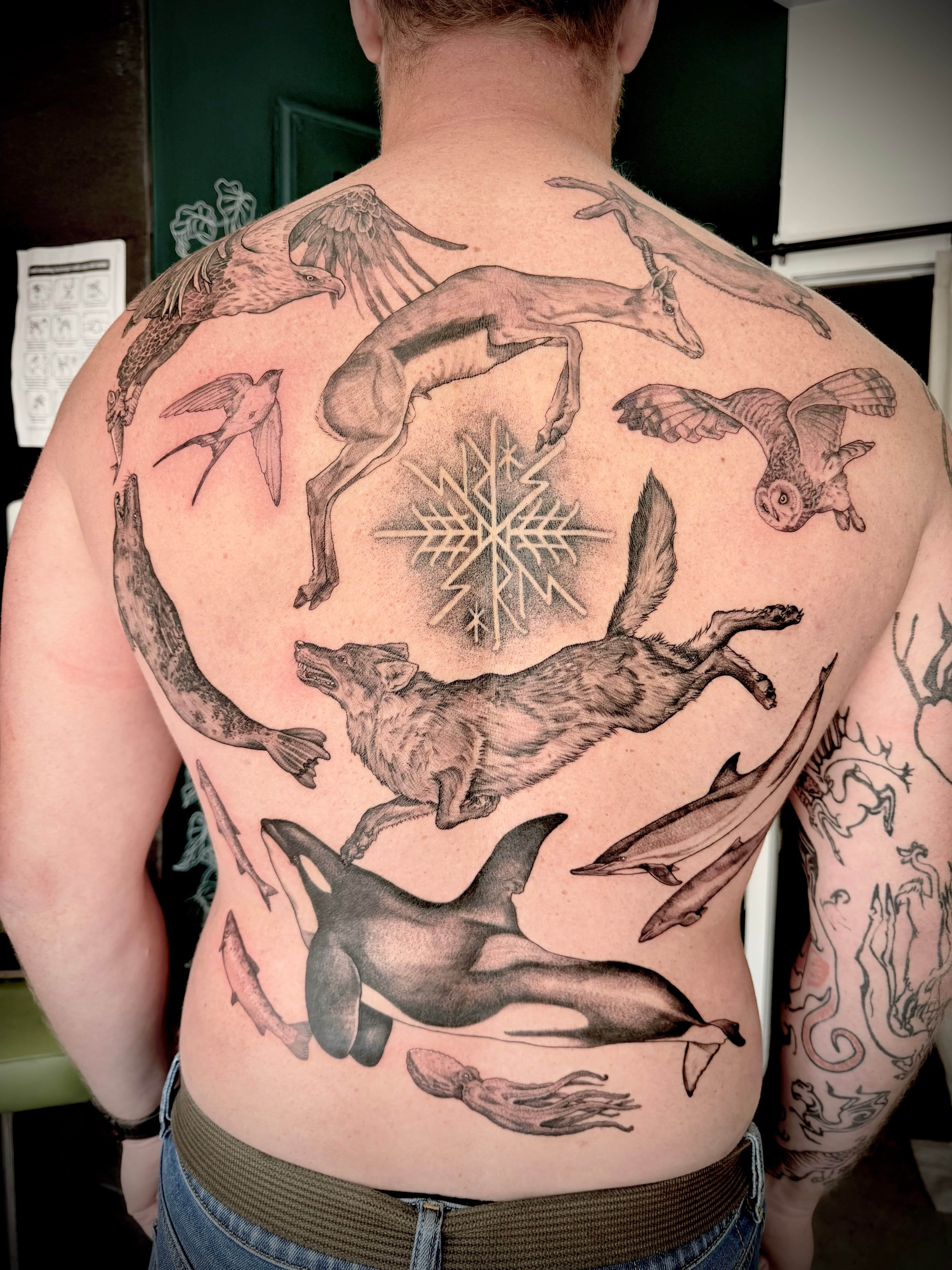 Sacred Spiral Tattoo