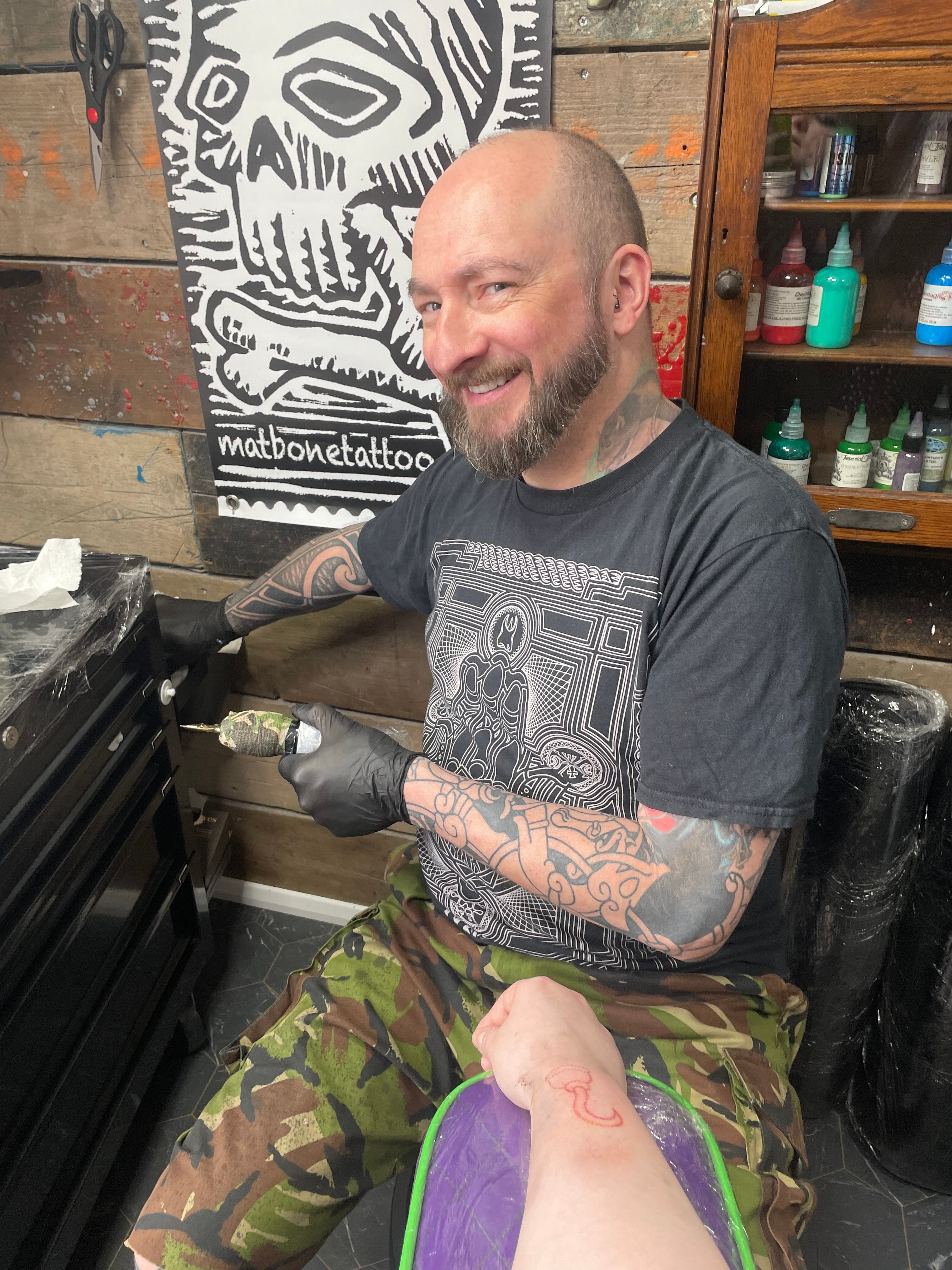 Mat Bone Tattoo