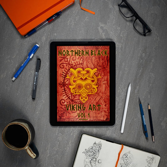 NORTHERN BLACK VIKING ART VOL.1 2ND EDITION EBOOK