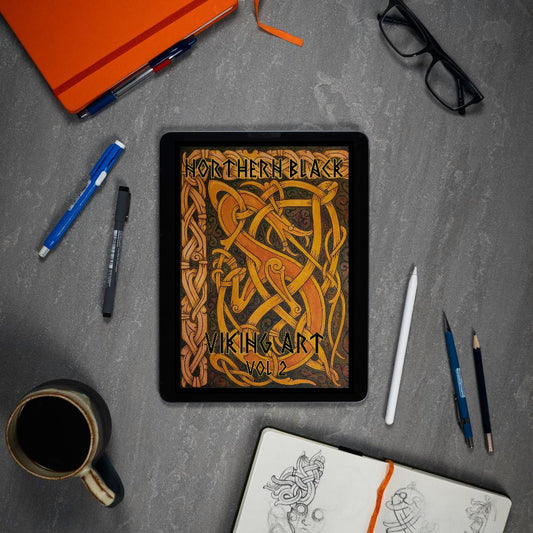 NORTHERN BLACK VIKING ART VOL.2 EBOOK